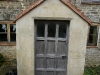 Chamfered marnhull jamb stones starting to weather
