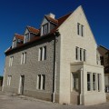 Extension with Tooled Random Rubble and Marnhull window dressings